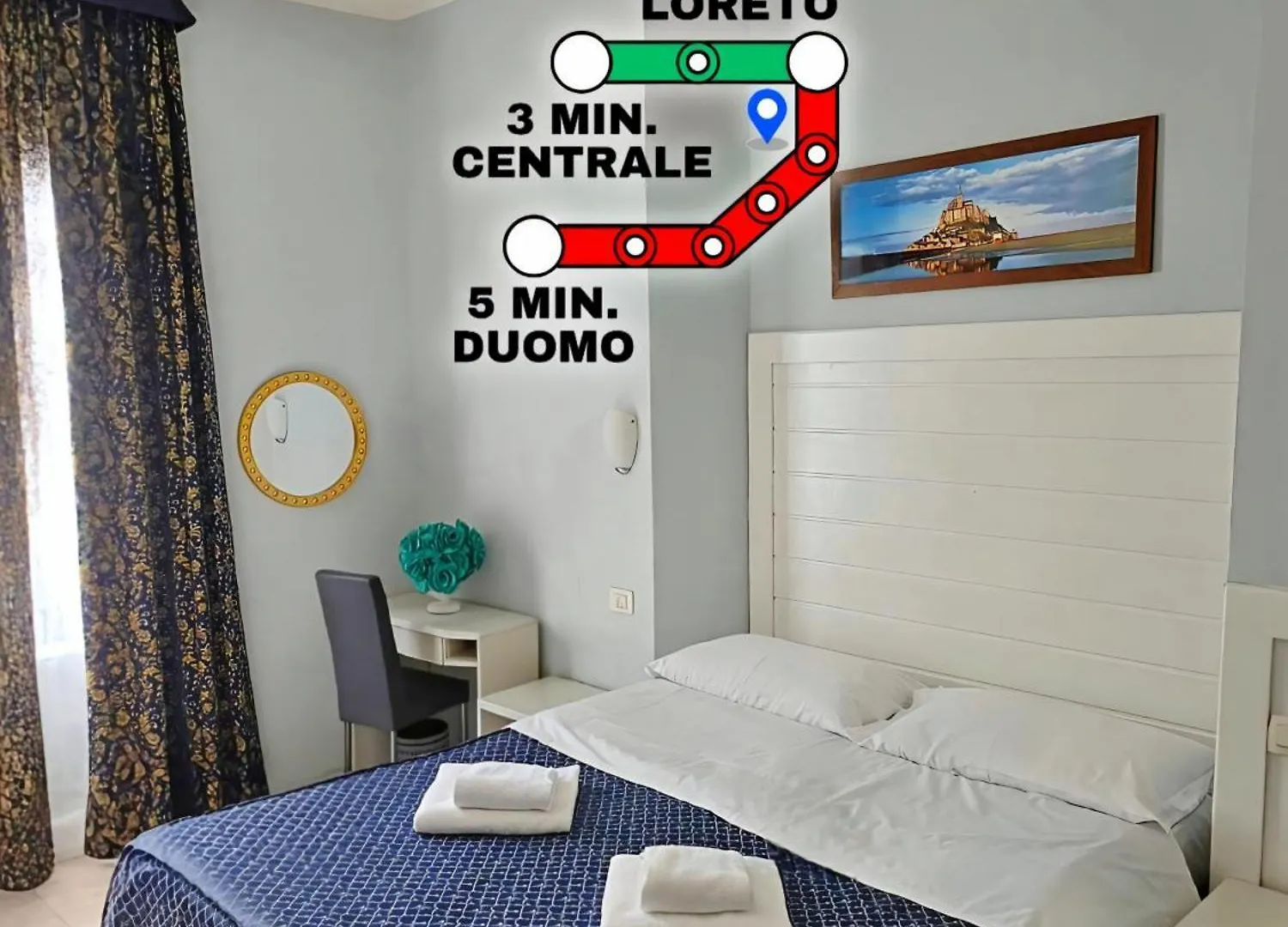 Hotel Aurelia Milano Centrale location